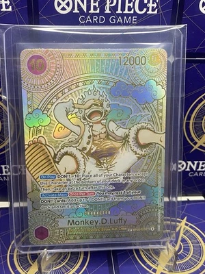 Monkey.D.Luffy SP OP05-115 Proxy One Piece Foil✨Near Mint✨Gold✨Secret Rare✨ - Image 1 of 4