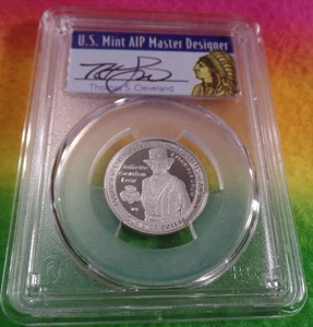 2025-S Juliette Gordon Low AW Quarter PCGS PR70DCAM Cleveland Signature FS - Picture 1 of 2