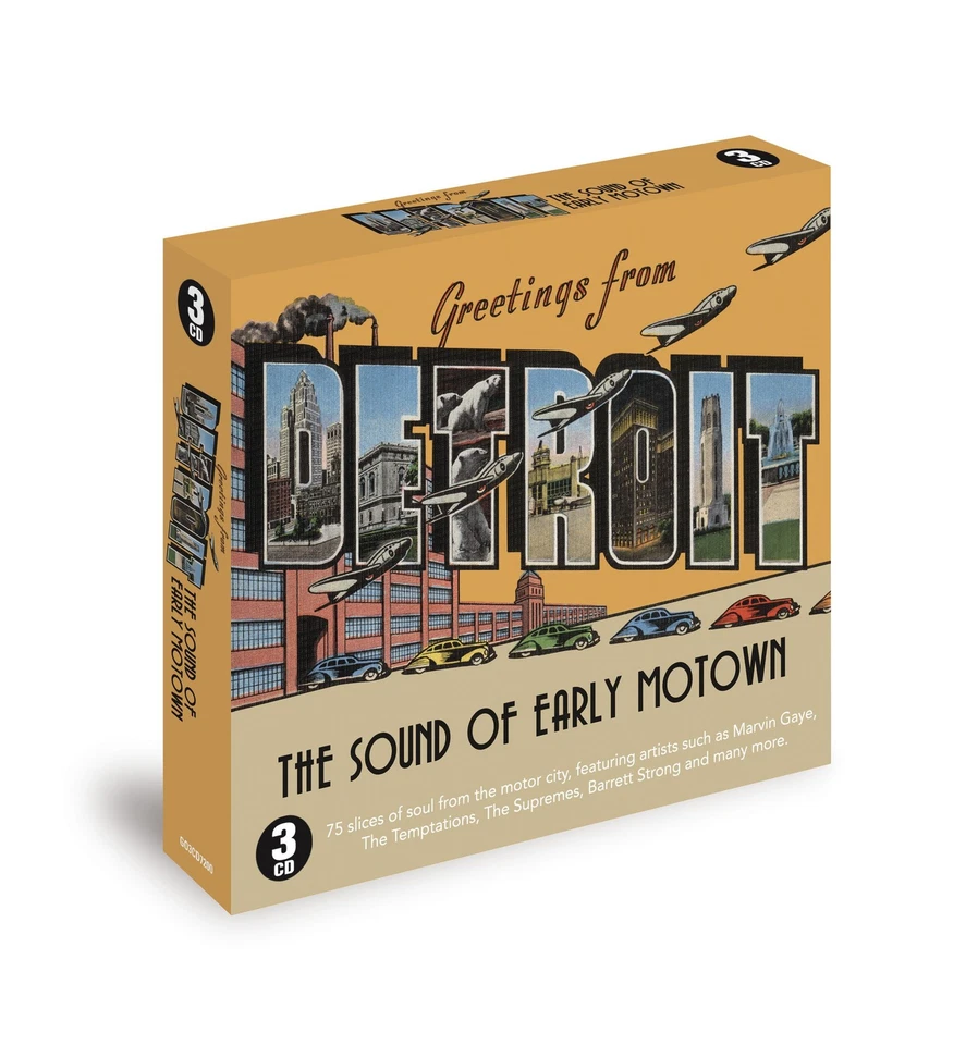 Various Greetings from Detroit (CD) - Image 1 of 1
