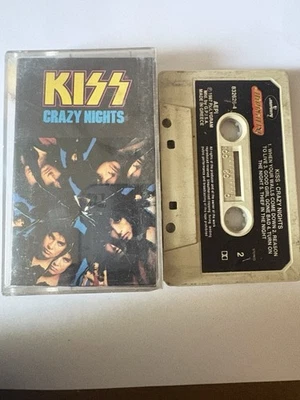 kiss crazy nights cassette tape - Image 1 of 2