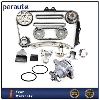 Kit de cadena de distribución bomba de agua para Suzuki Grand Vitara 1999-2006 2,7 L V6 DOHC H27A Foto 1 de 4