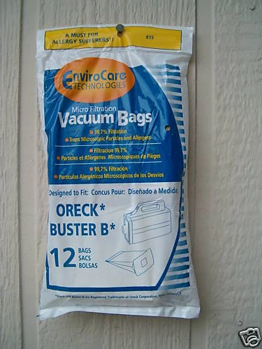 24 bolsas de vacío Oreck Buster B Micro Filtración Foto 1 de 1