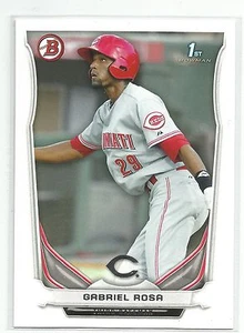 Gabriel Rosa Cincinnati Reds 2014 Bowman Baseball - Picture 1 of 1