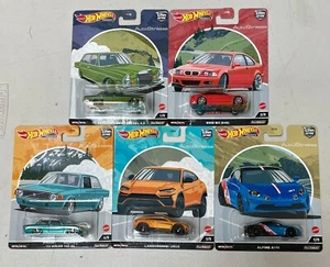 HOT WHEELS 2022 CAR CULTURE Auto Strasse CASE Q COMPLETE SET OF 5 *IN HAND* - Picture 1 of 11