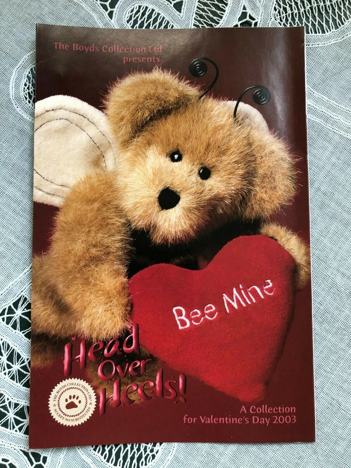 ENESCO 2003 VALENTINE'S DAY BOYDS BEE MINE COLLECTION BROCHURE/BOOKLET