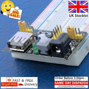 Breadboard Power Supply Module 3.3V - 5V Arduino Raspberry PI Bread Board MB102 - Picture 1 of 5