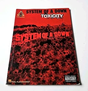 Toxicity System of a Down Sheet Music Guitar Tablature Songbook FREE SHIPPING!!! - Picture 1 of 14