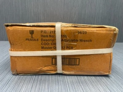 Лот из 12 отличных 15-дюймовых регулируемых гаечных ключей Greatneck по сравнению с гаечным ключом Crescent - Изображение 1 из 4