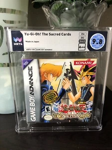 WATA 9.8 GRADE Yu-Gi-Oh! The Sacred Cards Gameboy Advanced Nintendo (SEALED) A++ - Picture 1 of 4