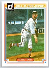 1983 Donruss Hall of Fame Heroes DIZZY DEAN #29 St. Louis Cardinals - FREEShip
