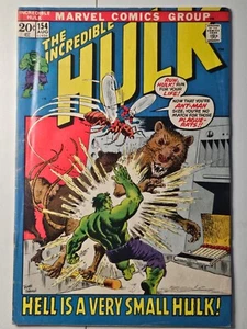 Incredible Hulk #154 Fine + 6.5 Ant-Man Avispa Hierba Trimpe Art 1972 - Imagen 1 de 7