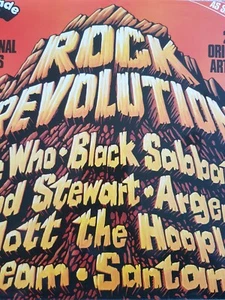 Jimi Hendrix etc,Rock Revolution,LP,N.Mint/EX,Arcade,Who,Black Sabbath,Cream - Picture 1 of 7