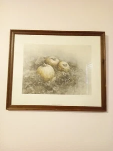 Art Pumpkin Row Hubert Shuptrine 28.5"x23.5" Signed And Numbered - Picture 1 of 17