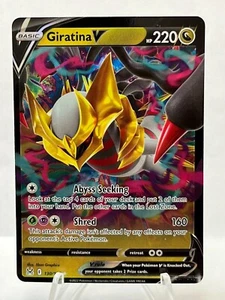 Giratina V - 130/196 Lost Origin Ultra Rare Pokemon - NM/MINT - Picture 1 of 2