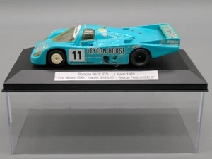 Modellini auto 1:43 onice Porsche 962 C C1 ottavo 24H Le Mans 1988 #11 con vetrina - Foto 1 di 11