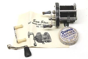 Carrete de pesca vintage Bal CLI #20 Kalamazoo cromado Shakespeare Reel Co. hecho en EE. UU. - Imagen 1 de 6
