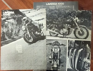 1974 Laverda 1000 5p Test Print Article  - Picture 1 of 1