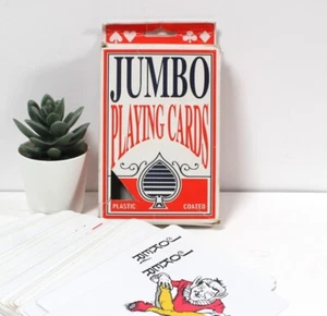 Cartes géantes Jumbo Playing Cards - Picture 1 of 5