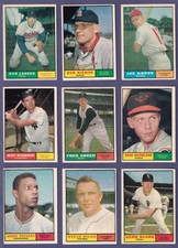 1961 Topps Baseball (177-264) * You Pick * Conditions Listed