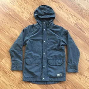The North Face TNF Gray Hooded Jacket Youth Large 14/16 - Picture 1 of 6