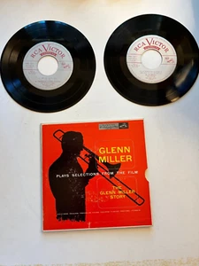 Big Band's, Glenn Miller Story RCA Victor 45 EPBT-3057, Two Vinyl Set Original - Picture 1 of 3