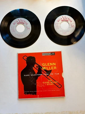 Big Band's, Glenn Miller Story RCA Victor 45 EPBT-3057, Two Vinyl Set Original - Image 1 of 3