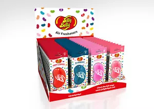 Ambientador de aire en gel Jelly Belly 3D paquete de 4 que contiene arándanos, chicle, tutti - Imagen 1 de 2
