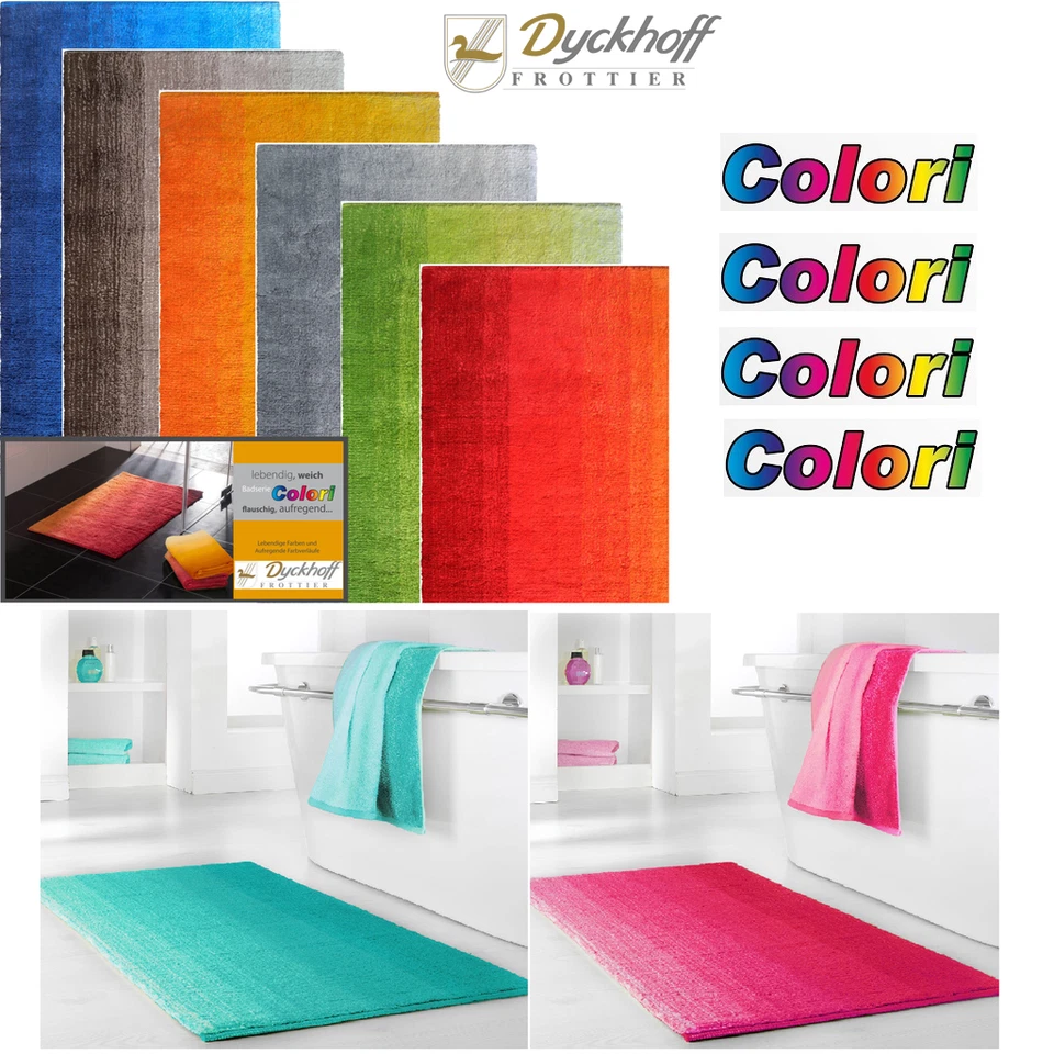 Dyckhoff Badteppich Colori - 100% Bio Baumwolle - 092852 - Bild 1 von 1