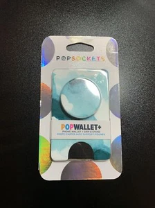 PopSockets PopWallet avec poignée et support de téléphone portable PopGrip - fumée de tourmaline - Photo 1 sur 2