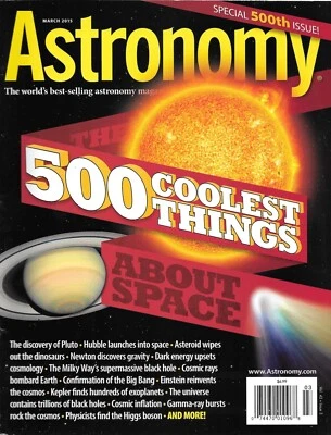 Astronomy March 2015 500 Coolest Things About Space Dark Entergy Cosmic Star Sky - Image 1 of 4