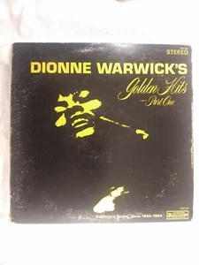 Dionne Warwick Golden Hits Part 1 VINYL 1968 LP (VG tested) BACHARACH / DAVID - Picture 1 of 7