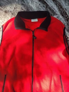 TIMBERLINE Colorado Men's Sz XXL Fleece Vest Full Zip Red - Picture 1 of 2
