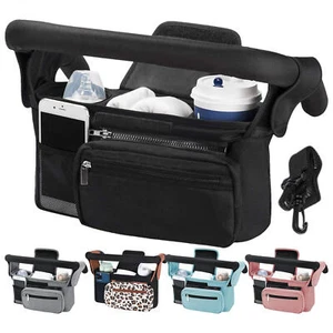 Stroller Bag Organizer Large Capacity Baby Stroller Bag Stroller Bag Attachment - Picture 1 of 16