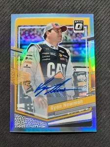 2024 Donruss Optic Silver Prizm Autograph #31 Ryan Newman - Picture 1 of 7