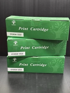 3 PACK CF283A 83A Toner For HP Laserjet M125nw M127fw M225dn M201dw - Picture 1 of 13