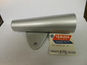 Yamaha 166-23121-80-81 Left Upper Cover Silver YL2C 1967 100 YL2C Trailmaster - Picture 1 of 3