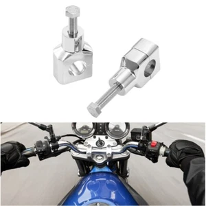 1" Motorcycle Handlebar Riser Clamp Mount For Harley Dyna Touring Softail XL1200 - Imagen 1 de 12