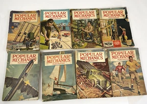 Vintage Popular Mechanics Lot 1946–1948 (8 Issues) Post-War Tech & Science - Picture 1 of 8