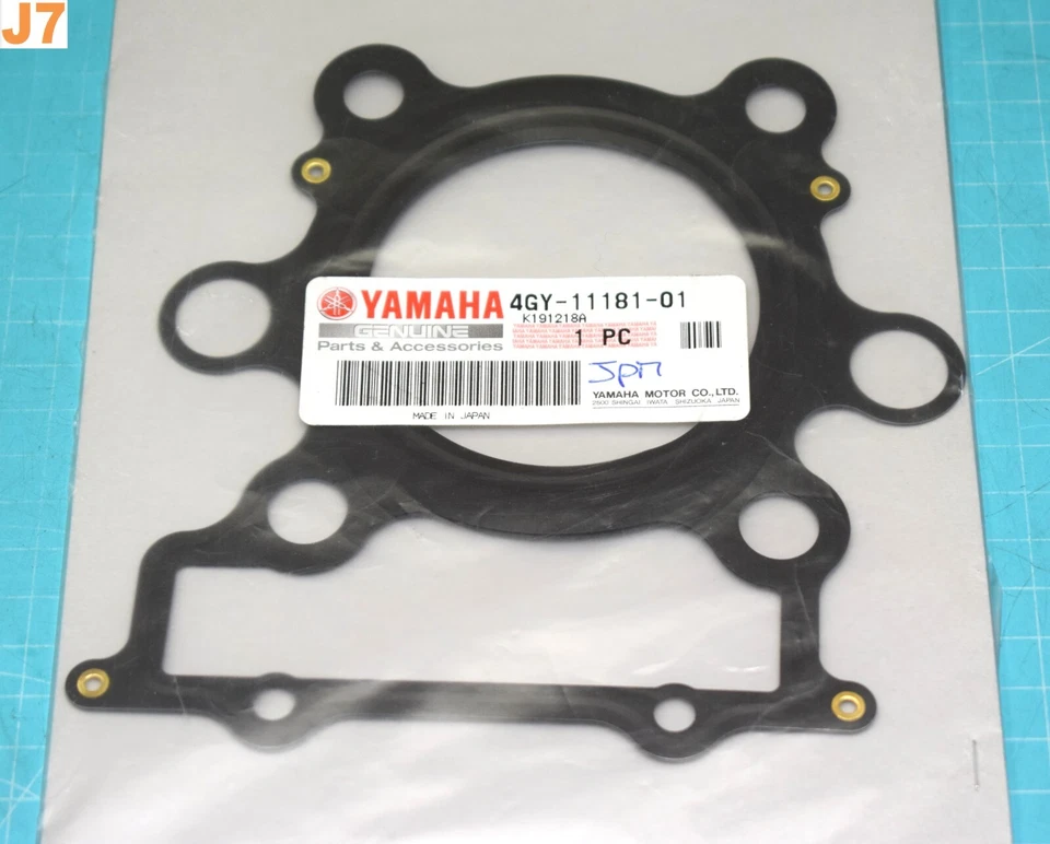 joint de culasse d'origine Yamaha 4GY-11181-01 pour TT 250 R de 1994/2009 neuf - Photo 1/1