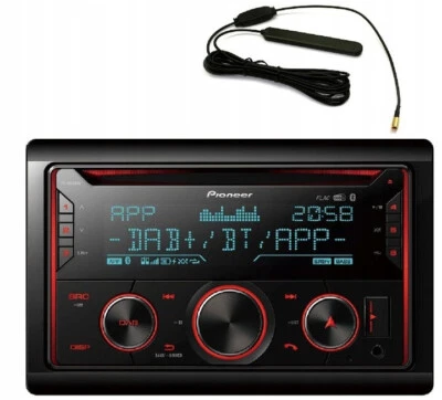 Pioneer FH-S820DAB Autoradio 2DIN DAB Bluetooth USB AUX-IN CD MP3 + antenne DAB+ - Bild 1 von 3