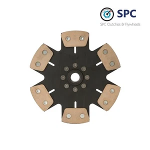 SPC STAGE 3 6-PUCK RIGID CLUTCH DISC Fits 2006-2014 SUBARU WRX 2.5L EJ255 FA20F - Picture 1 of 2