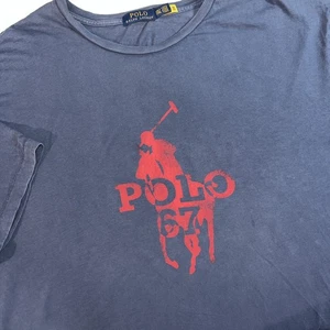 Polo Ralph Lauren Big Pony Pigment Dyed Slub Short Sleeve Big 2X Polo 67 T-Shirt - Picture 1 of 6