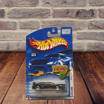 Coche de metal fundido a presión Lotus Esprit escala 1:64 Hot Wheels negro 2002 Foto 1 de 3