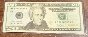 2013 $20 Note - FANCY SERIAL - PERFECT MIRROR RADAR 69 ! L👀K !! - Picture 1 of 6