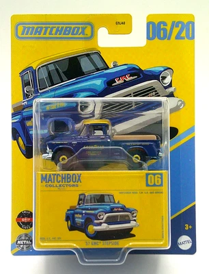 MATCHBOX 2024 COLLECTORS 06/20 - 1957 GMC STEPSIDE / GOODYEAR Logo - Image 1 of 3