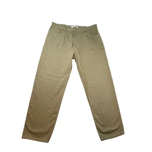 Levis 550 Relaxed Fit Jeans Khaki Hellbraun Herren W40 L32 Baumwolle Made USA - Bild 1 von 9