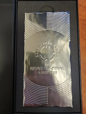 OFFICIAL FIFA Club World Cup 2025 Quarter Final Silver Ticket  VIP  Gift - Image 1 of 4