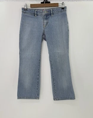 Tilt Vintage Y2K Junior's Low Rise Cropped Stretch Denim Jeans Sz 3 90's Hipster - Image 1 of 4