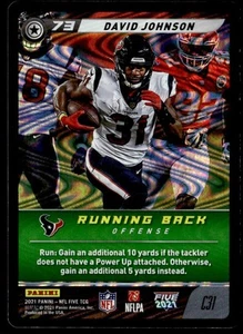 2021 Panini NFL Five TCG Swirlorama David Johnson #C31 - Picture 1 of 2