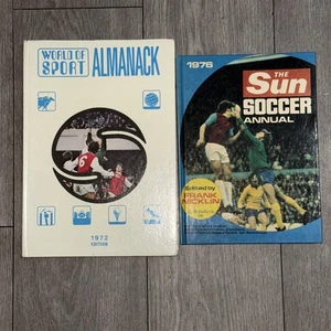1972 WORLD OF SPORT ALMANACK Peter Groves & Roy Peskett Annual & Sun Soccer - Picture 1 of 1